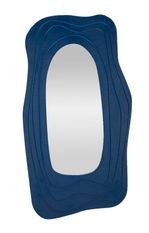 Miroir mural dafne bleu cm 90x4x165
