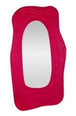 Miroir mural dafne fuxia cm 90x4x165