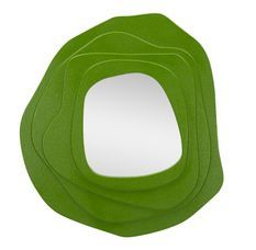 Miroir mural dalia vert cm 90x4x97