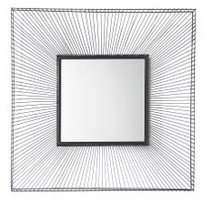 Miroir mural design carré KOOM – L 90 x H 90 cm