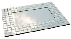 Miroir mural design KONAZI - L 90 x H 65 cm