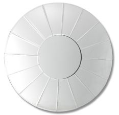 Miroir mural design rond AZUKA – Ø 100 cm