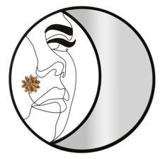 Miroir mural melly cm ø 80x3,8