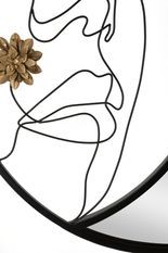 Miroir mural melly cm ø 80x3,8