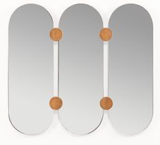 Miroir mural moderne ZYMAN - L 78 x H 70 cm