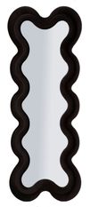 Miroir mural noir avec cadre profilé design contemporain Judi
