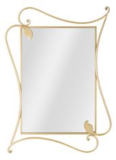 Miroir mural pétale cm 80x4x110