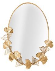 Miroir mural petite feuille cm 61,5x3x78