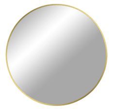 Miroir mural rond en aluminium MADRID – Ø 60 ou Ø 80 cm