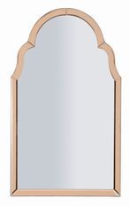 Miroir mural tangier rose 47 x 1 x 80 cm (dimensions intérieures du miroir 41 x 74 cm)
