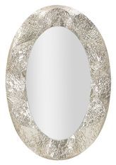 Miroir ovale argelux cm 87,5 x 6,5 x 128 (dimensions intérieures du miroir : 55 x 93 cm)