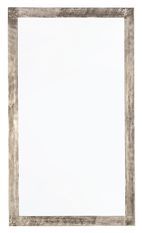 Miroir rectangle en aluminium bronze clair Amina