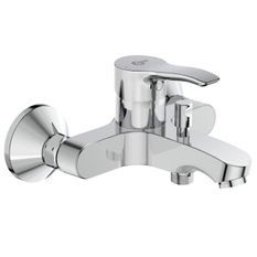 Mitigeur bain-douche mural avec poignée en métal - OGLIO - Chrome - Ideal Standard