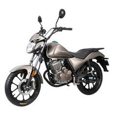 Moto 125cc homologuée 2 personnes Kiden KD125-K gris