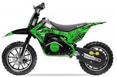 Moto cross électrique 500W 36V 10/10 Prime vert