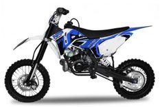 Moto cross enfant NRG GTS 50cc 14/12 automatique bleu