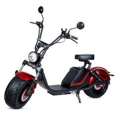 Moto électrique City Coco Ikara rouge 1500W – 45 km/h - homologué route