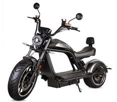 Moto électrique Harley gris 3000W – 45 km/h - homologué route