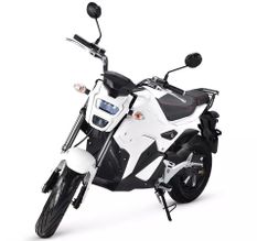 Moto électrique Maccha Road50 Blanc