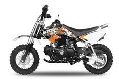 Moto enfant 70cc Storm 4 temps 10/10 e-start orange