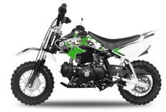 Moto enfant 70cc Storm 4 temps 10/10 e-start vert