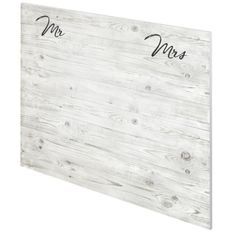 MR & MRS Tete de lit style classique effet bois blanchi - L 160 cm