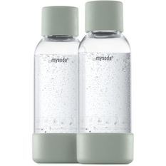 MYSODA - Pack de 2 bouteilles Pigeon PET et Biocomposite 0,5L