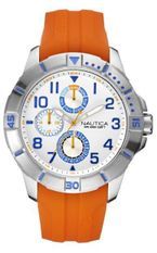 Nautica Nsr 300 Nai12507g - Stainless Steel - Silicon - Date - Multifunction - 45 Mm - 100 Meters