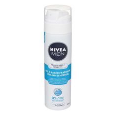 NIVEA Gel a raser peau sensible fraîcheur pour homme - 200 ml