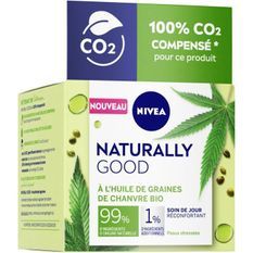 NIVEA Naturally Good Soin de Jour Hydratant aux Chanvres - 50ml