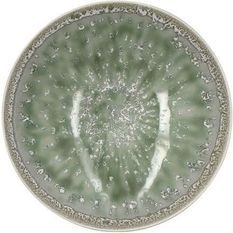 NOVASTYL - Jade - Lot de 6 Assiettes creuses - Ø21 cm - Porcelaine - Vert