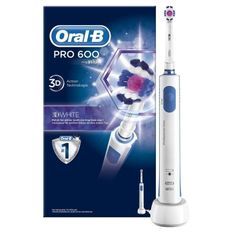 Oral-B PRO 600 3D Brosse a dents électrique par BRAUN - Blanc