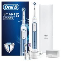 Oral-B Smart 6100S - Blue Brosse a Dents Électrique