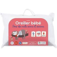 P'TIT ALBATROS Oreiller 100% coton - Bébé mixte - 40 x 60 cm
