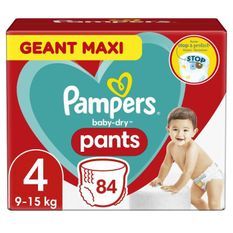PAMPERS Baby-Dry Pants Taille 4 - 84 Couches-culottes