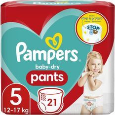 PAMPERS Baby-Dry Pants Taille 5 - 21 Couches-culottes
