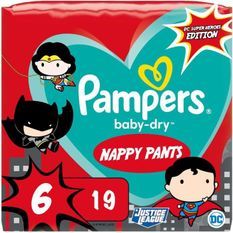 PAMPERS Baby-Dry Pants Taille 6 - 19 Couches-culottes