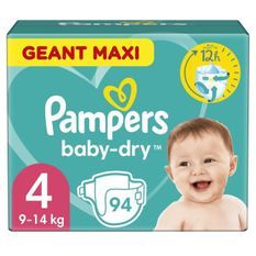PAMPERS Baby-Dry Taille 4 - 94 Couches