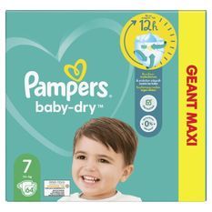 PAMPERS Baby-Dry Taille 7 - 64 Couches