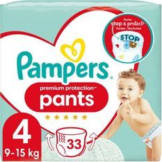 PAMPERS Premium Protection Pants Taille 4 - 33 Couches-culottes