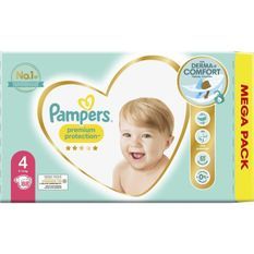 PAMPERS Premium Protection Taille 4 - 88 Couches