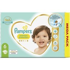 PAMPERS Premium Protection Taille 6 - 72 Couches