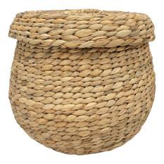 Panier de rangement avec couvercle ARONA – Osier naturel