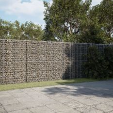 Panier gabion avec couvercle 1000x50x200 cm fer galvanisé