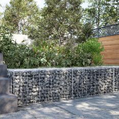 Panier gabion avec couvercle 200x50x50 cm fer galvanisé