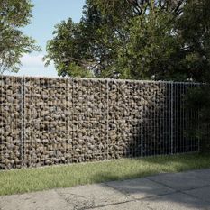 Panier gabion avec couvercle 250x100x100 cm fer galvanisé