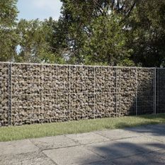 Panier gabion avec couvercle 300x100x100 cm fer galvanisé