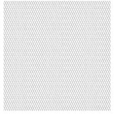 Panneau de grillage de jardin Acier inox 50x50 cm 45x20x4 mm