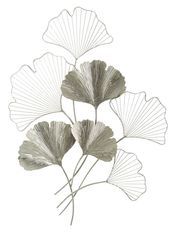 Panneau en fer goxy argent cm 62x4x86