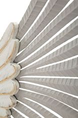 Panneau mural ailes naturelles, lot de 2 pièces, 43,8 x 2,5 x 104 cm